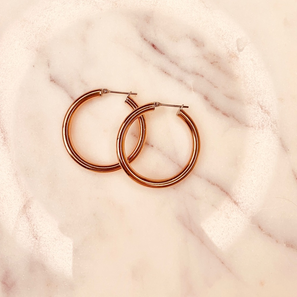 Rose Gold earrings
